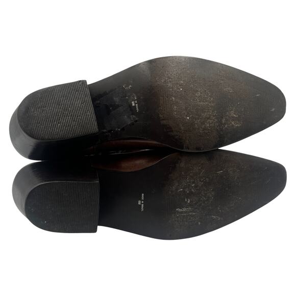 Matisse Leather Pointed Toe Cowgirl Western Boots Brown Size 6M - Picture 5 of 8